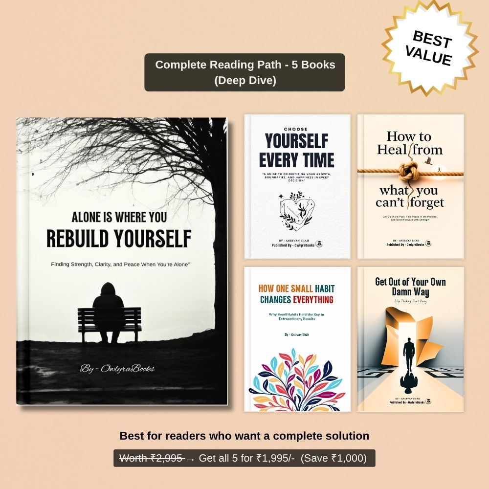 Alone Is Where You Rebuild Yourself – Find Strength, Clarity, and Peace in Solitude