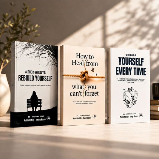 The Healing & Self-Rebuilding Collection: 3 Books to Help You Let Go, Heal, and Choose Yourself