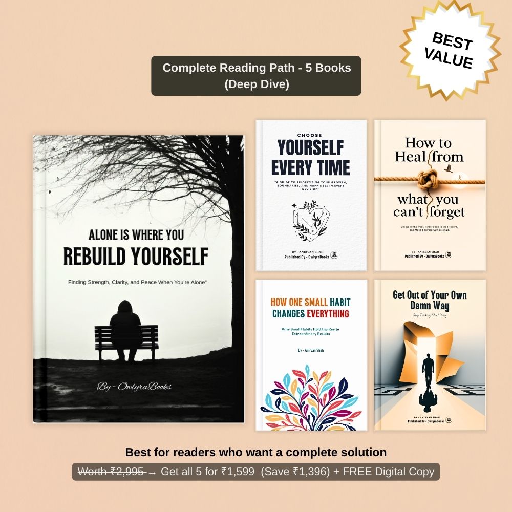 Alone Is Where You Rebuild Yourself – Find Strength, Clarity, and Peace in Solitude