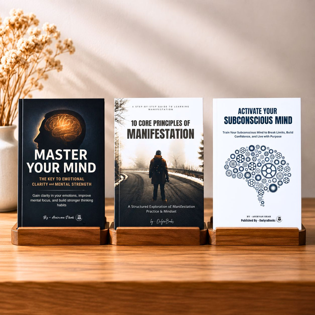 Mindset Mastery Combo – 3 Self-Improvement Books