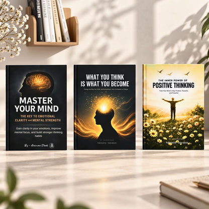 3 Powerful Books Combo for Positive Thinking & Personal Growth