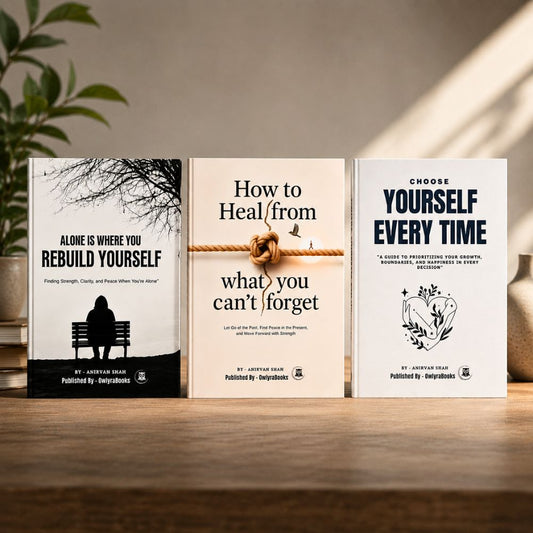 The Healing & Self-Rebuilding Collection: 3 Books to Help You Let Go, Heal, and Choose Yourself