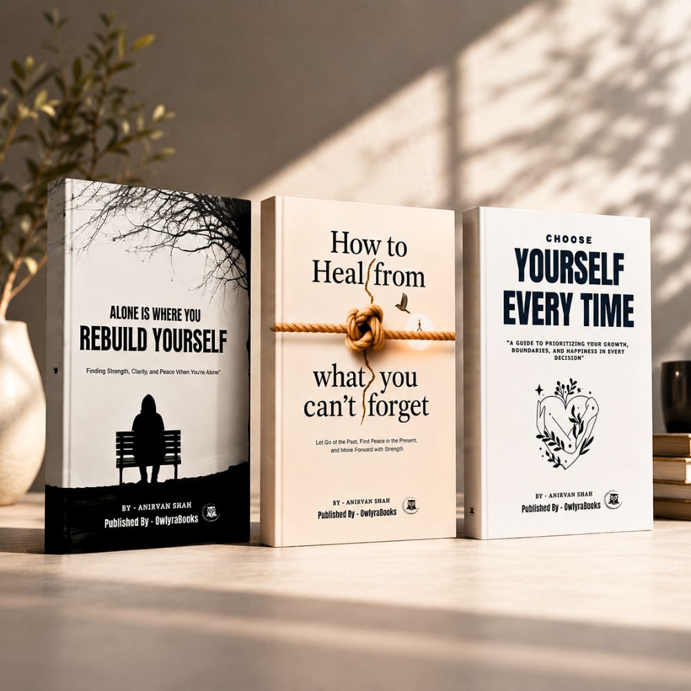 The Healing & Self-Rebuilding Collection: 3 Books to Help You Let Go, Heal, and Choose Yourself