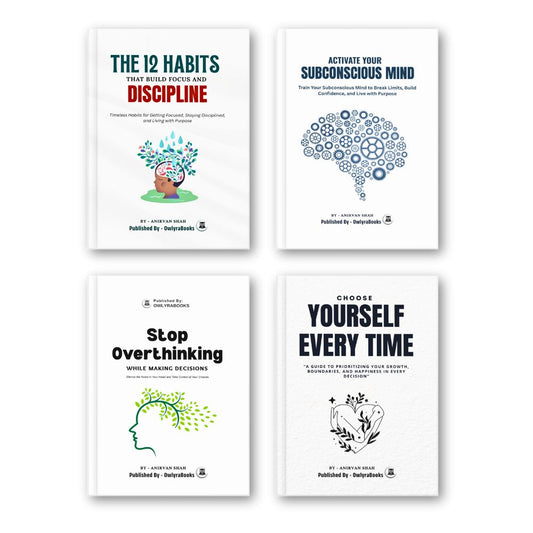 Ultimate Self-Help Bundle – Pack of 4 Books