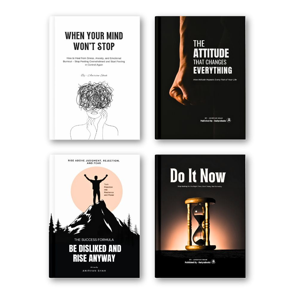 Emotional Freedom & Mind Mastery – 4 Book Set