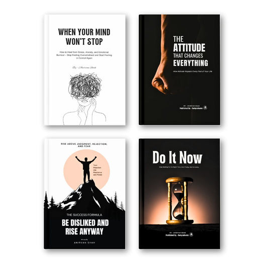 Emotional Freedom & Mind Mastery – 4 Book Set