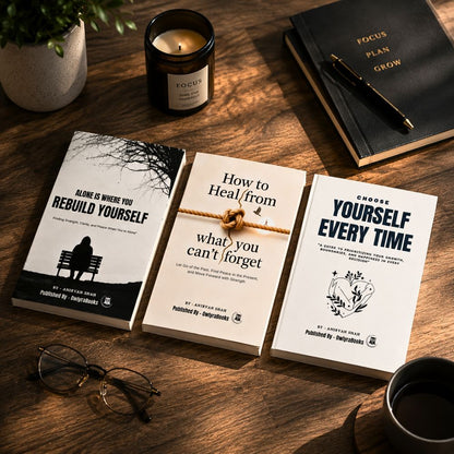 The Healing & Self-Rebuilding Collection: 3 Books to Help You Let Go, Heal, and Choose Yourself