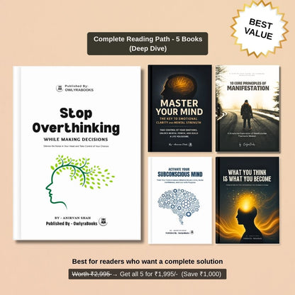 Stop Overthinking while making decisions
