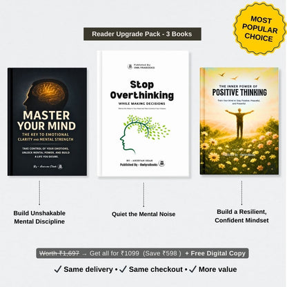 Stop Overthinking while making decisions