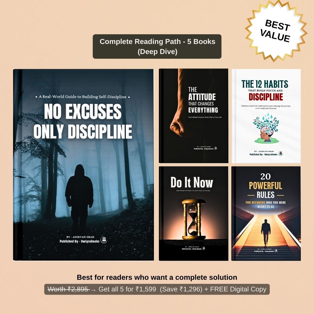 No Excuses, Only Discipline: Stop Waiting, Start Working