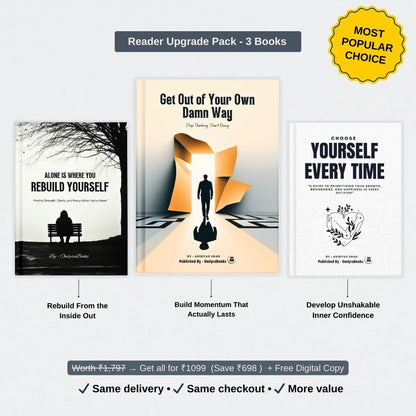 Get Out of Your Own Damn Way: Stop Thinking. Start Doing