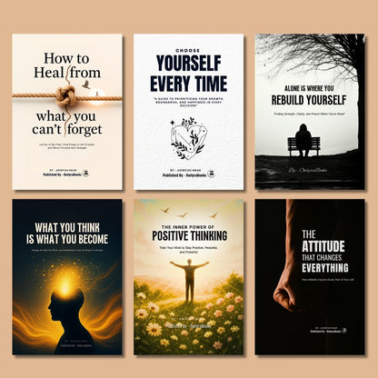 The Healing & Self-Rebuilding Collection: 3 Books to Help You Let Go, Heal, and Choose Yourself